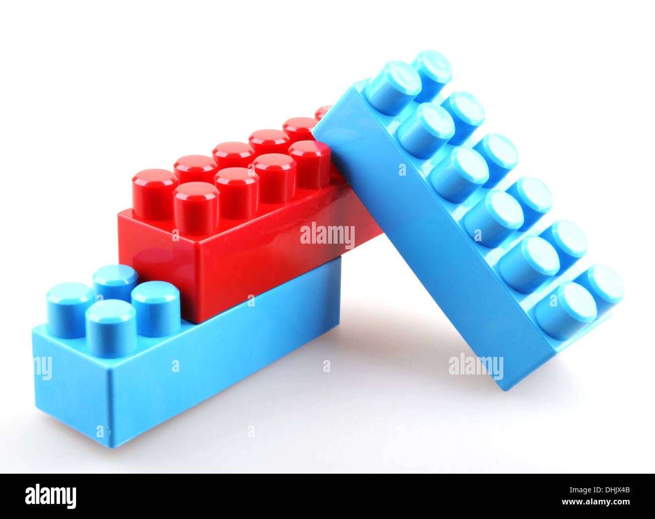 plastic building blocks Stock Photo Alamy