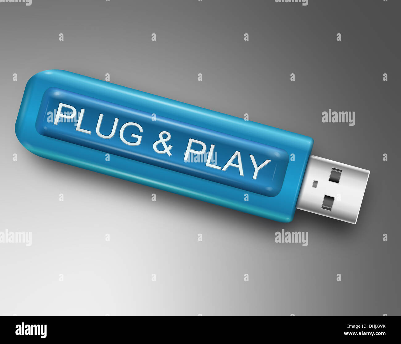 Plug and play concept Stock Photo Alamy