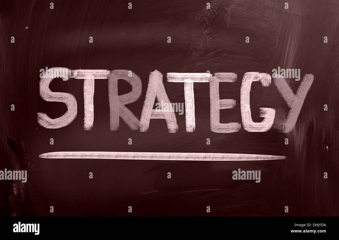Strategy Concept Stock Photo