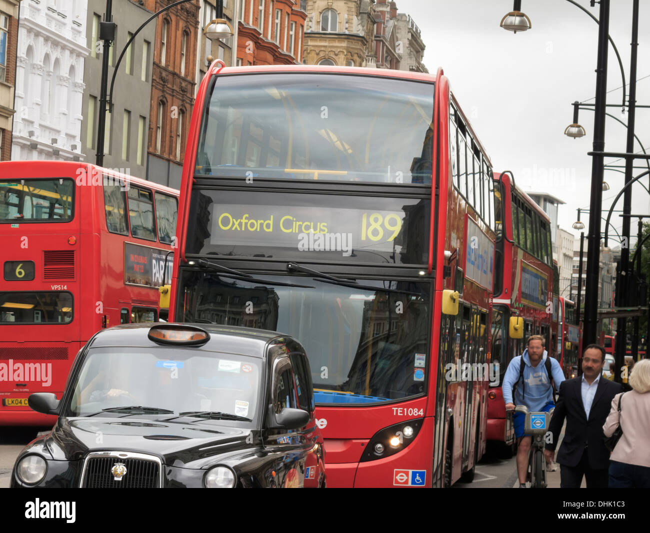 Oxford Circus London England Stock Photo