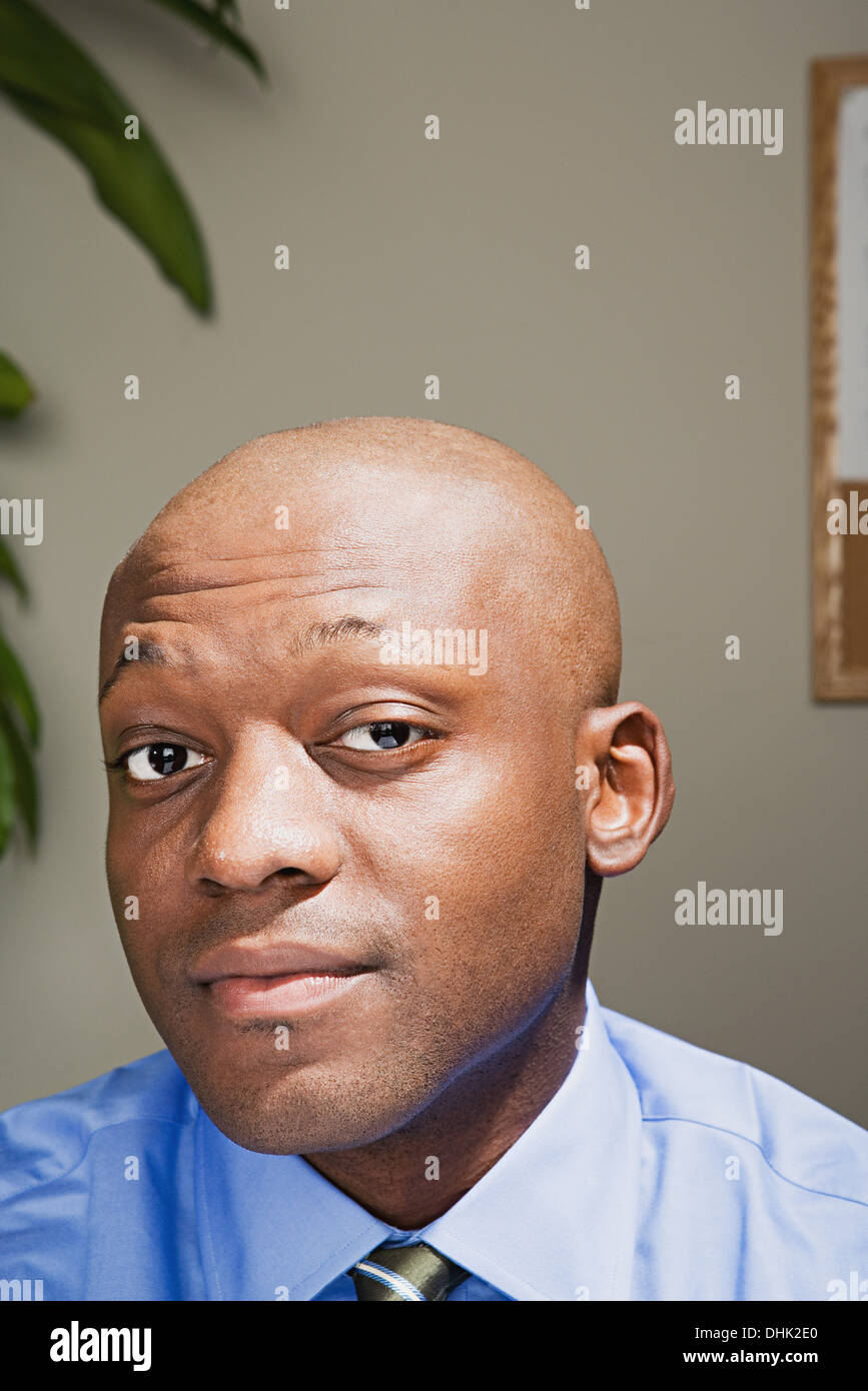 Businessman looking confident Stock Photo