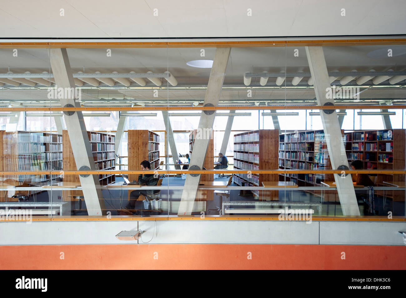 Library of the Technical University, Freiburg im Breisgau, Black Forest ...