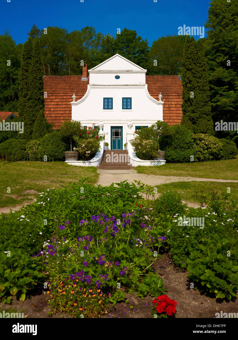 Barkenhoff, Heinrich Vogeler House, Worpswede, Lower Saxony, Germany Stock Photo