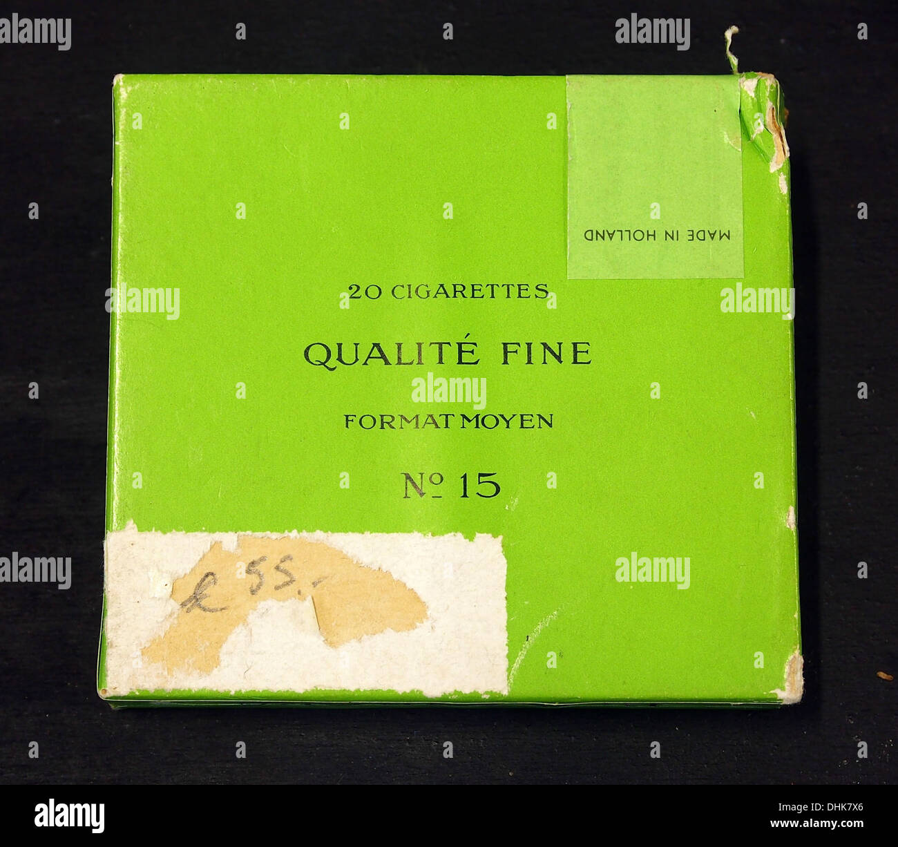 Ed Laurens Le Khedive cigarettes back Stock Photo Alamy