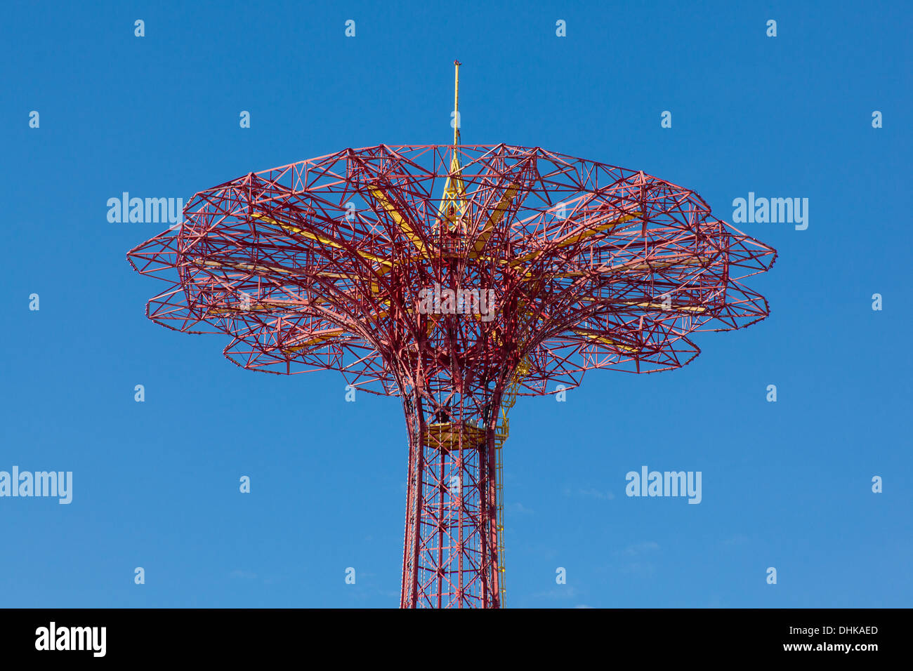 The Coney Island Parachute Jump tower, Coney Island, Brooklyn, New York