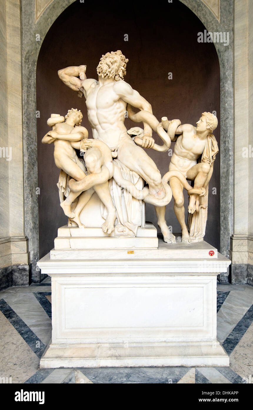 Trojan priest of apollo or poseidon hi-res stock photography and images ...