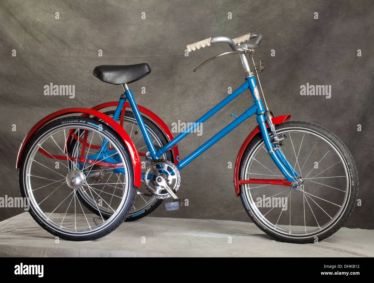 Antique retro Phillips child s bicycle Stock Photo Alamy