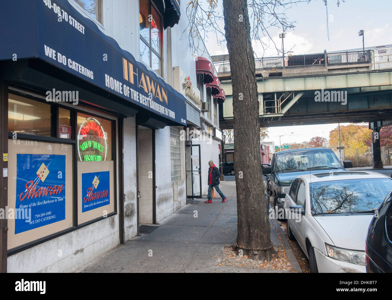 Roosevelt Avenue Queens High Resolution Stock Photography and Images