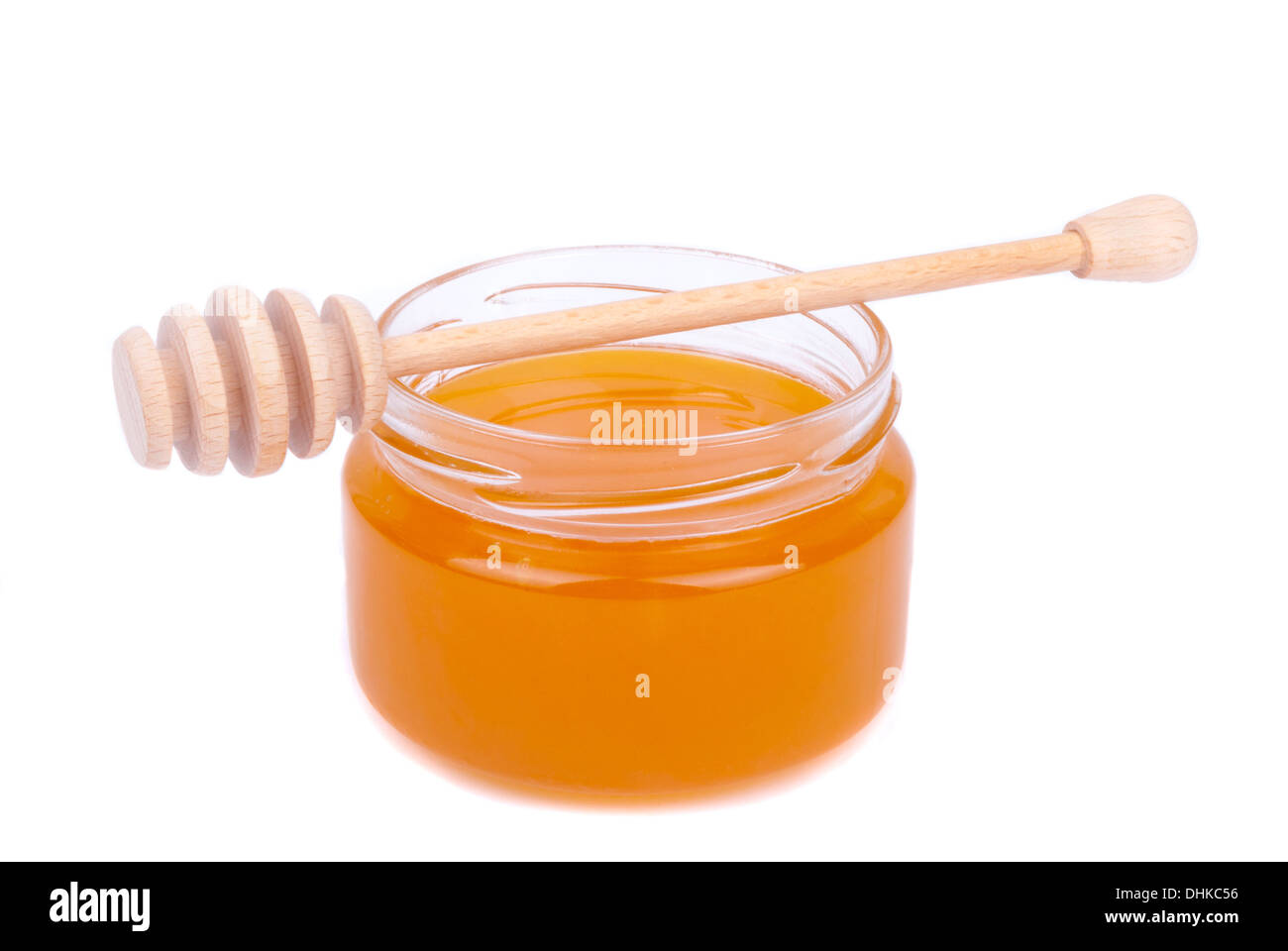 GIVAMEIHF16oz Honey Pot ,Glass Honey Jar With Dipper Stick-Extra Mason