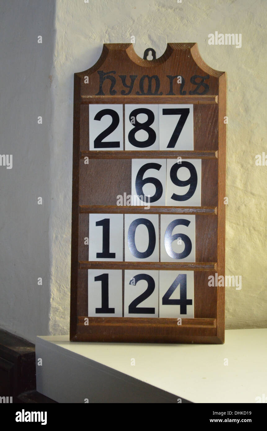 Hymn numbers board hires stock photography and images Alamy
