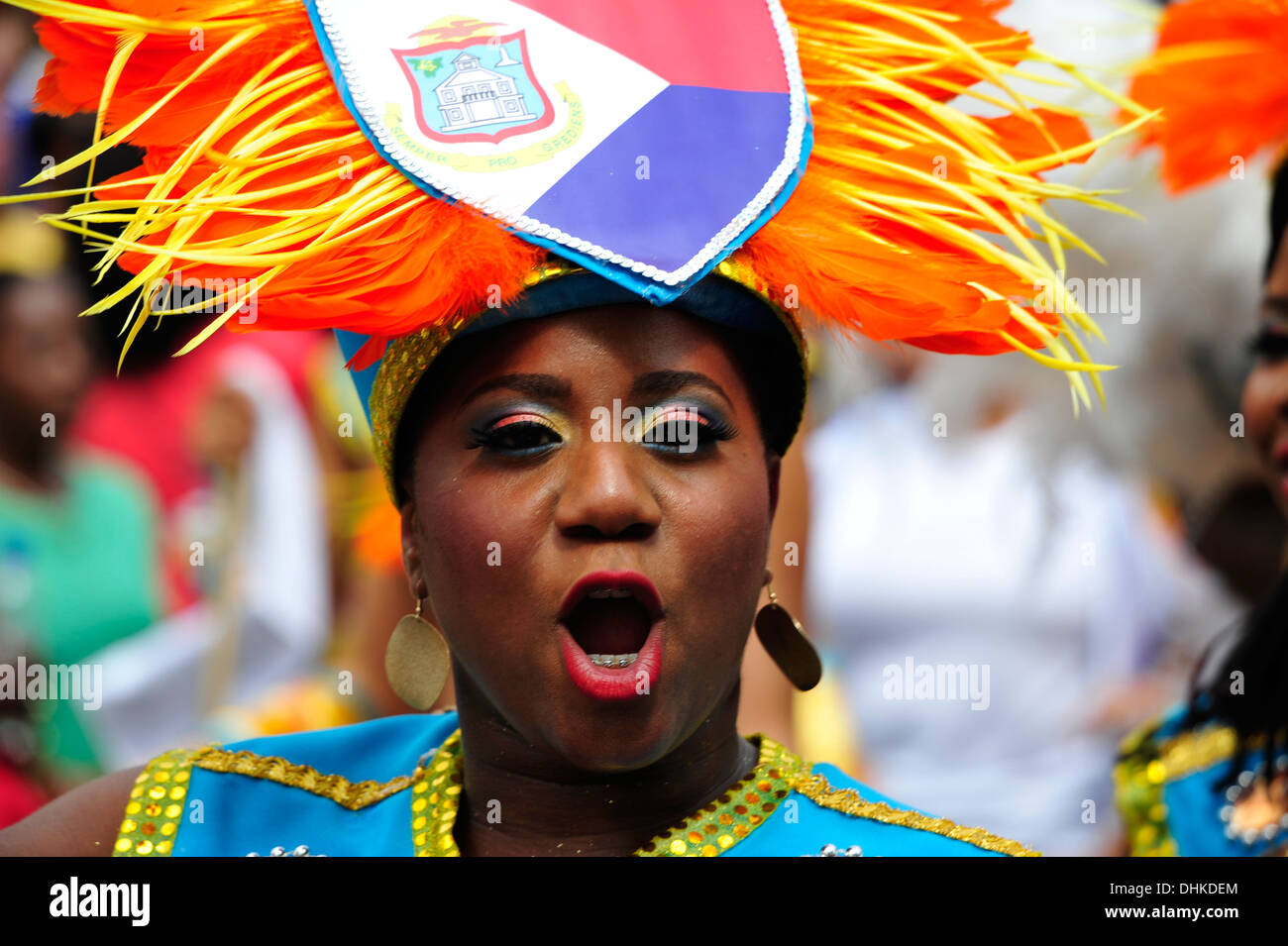 Summer Carneval in Rotterdam, Holland. Editorial use only. Stock Photo