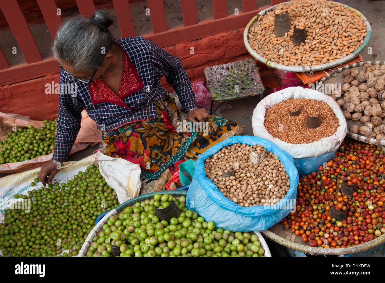 Street shop in Kathmandu, Nepal Stock Photo - Alamy