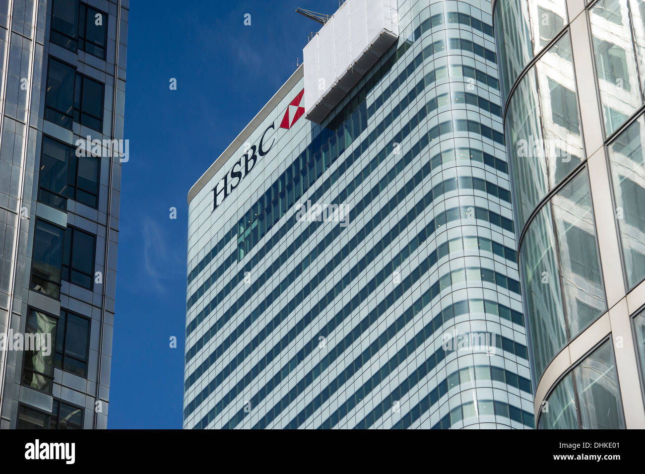 Hsbc bank tower blocks canary wharf hi-res stock photography and images ...