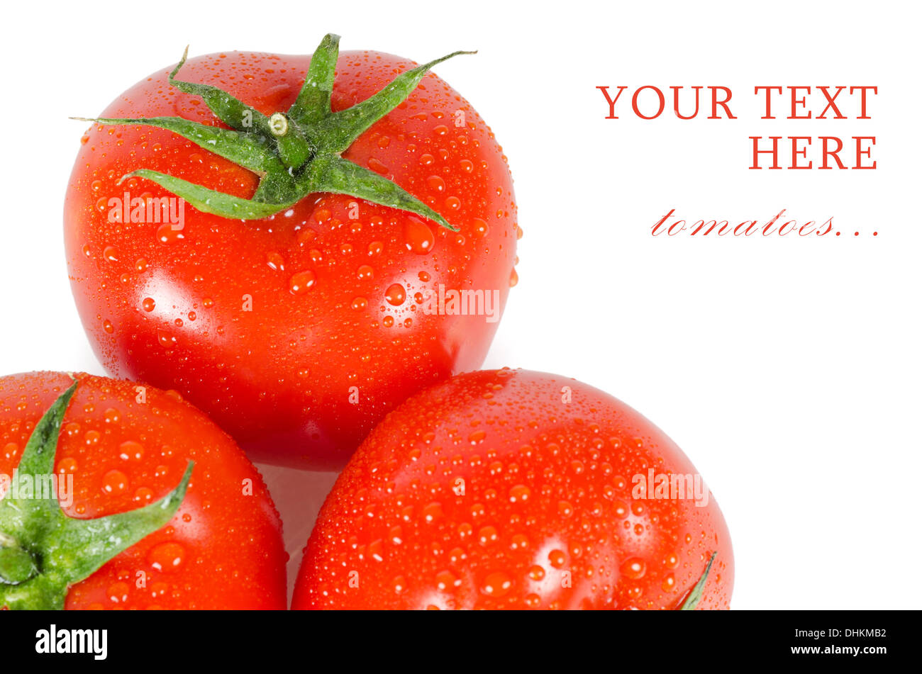 Red tomato isolated on white background Stock Photo - Alamy
