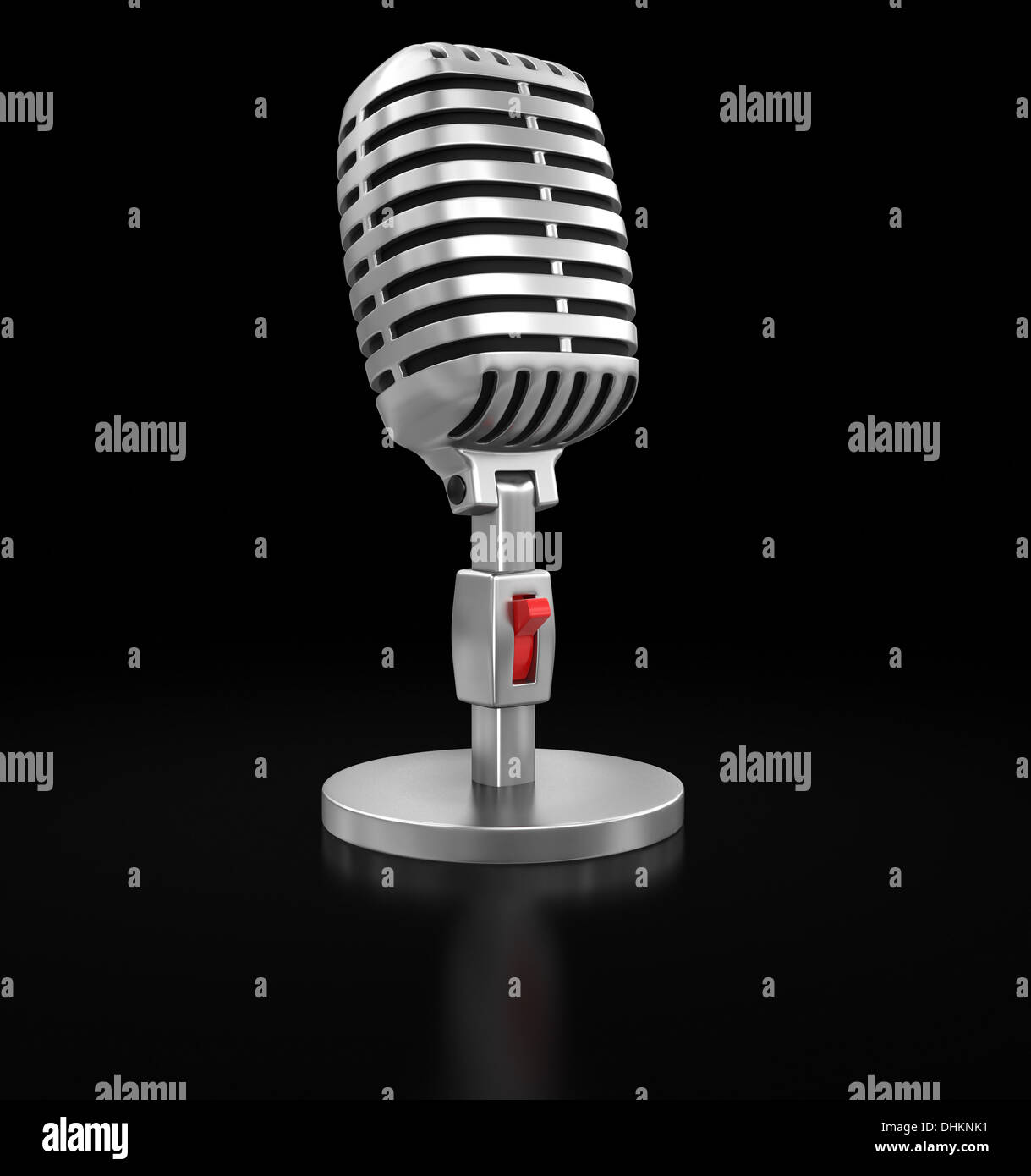 Microphone (clipping path included Stock Photo Alamy