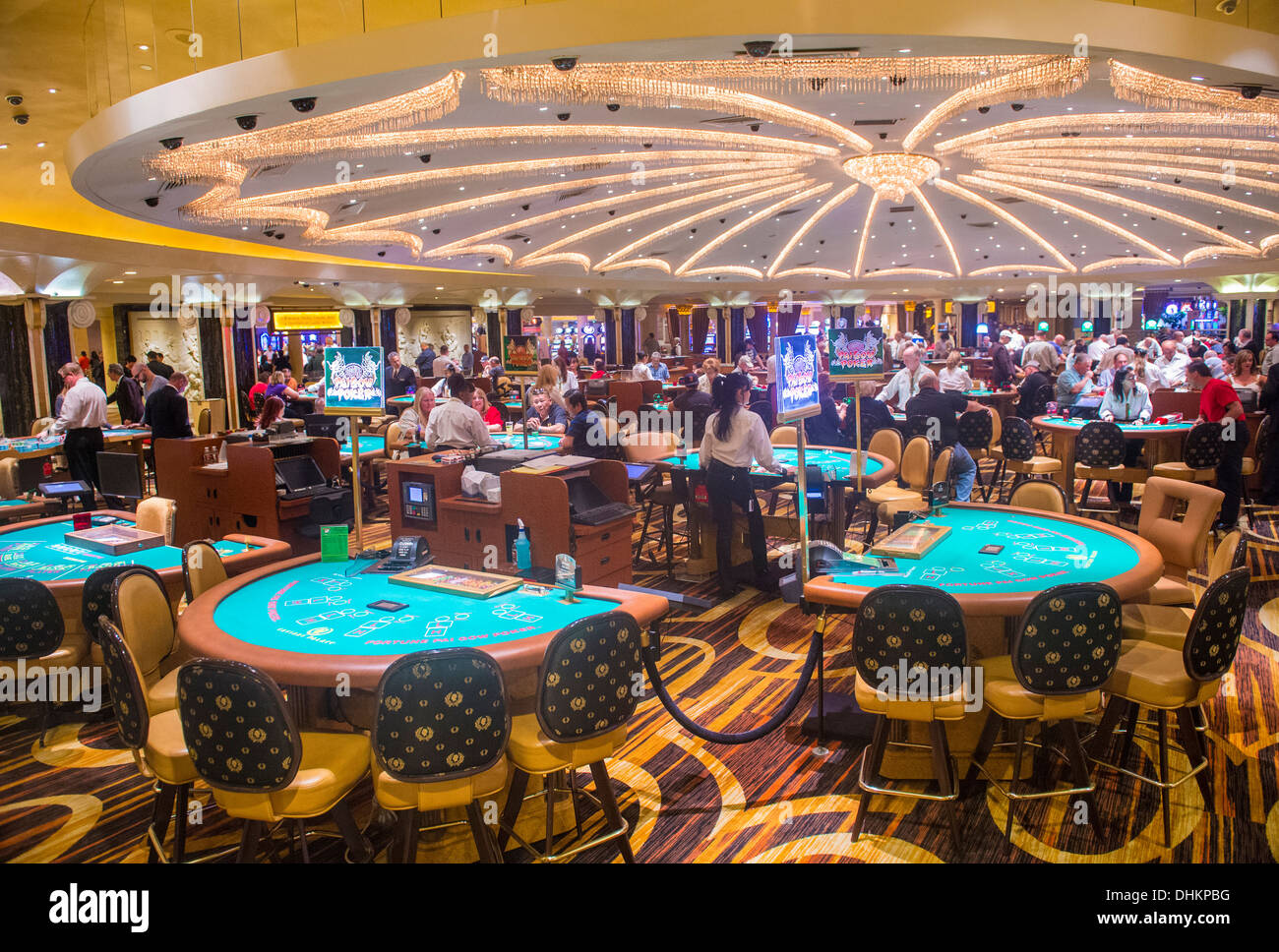 The Casino Of Caesars Palace In Las Vegas Stock Photo