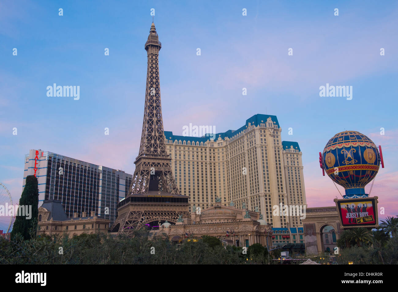 The Paris Las Vegas hotel and casino Stock Photo Alamy