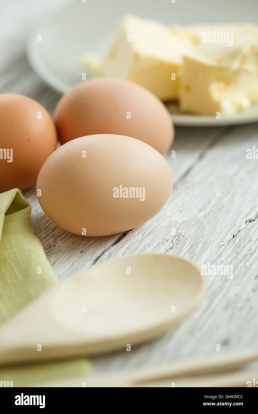Dairy products and eggs Stock Photo Alamy