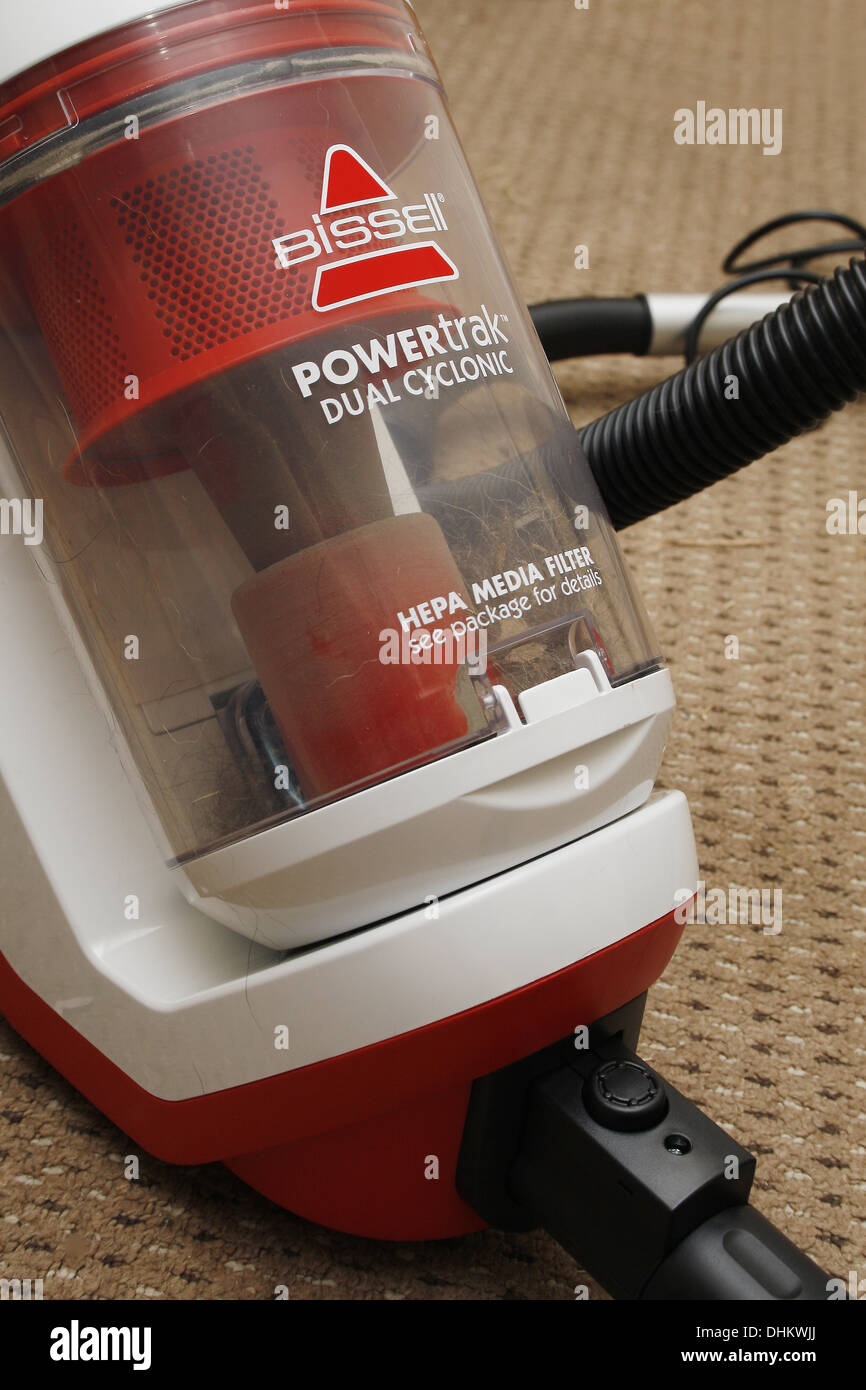 image of Bissell vacuum cleaner on carpet Stock Photo Alamy