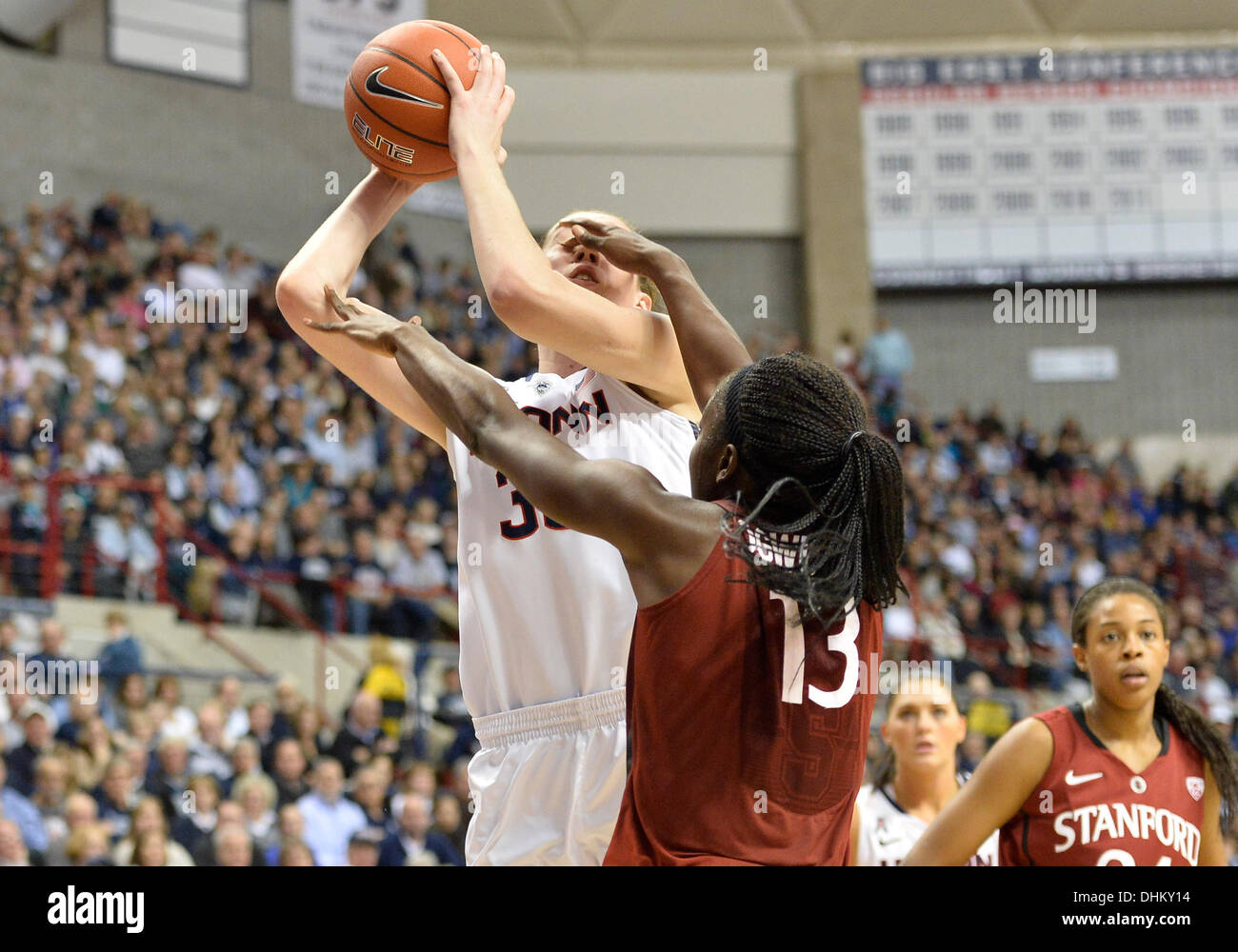 Storrs, CT, USA. 11th Nov, 2013. Monday November 11, 2013 Stanford