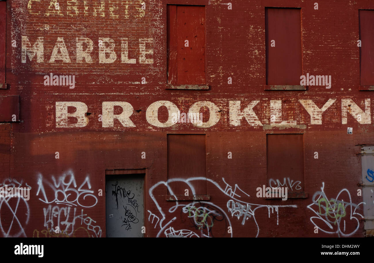 Brooklyn tile supply store Stock Photo Alamy