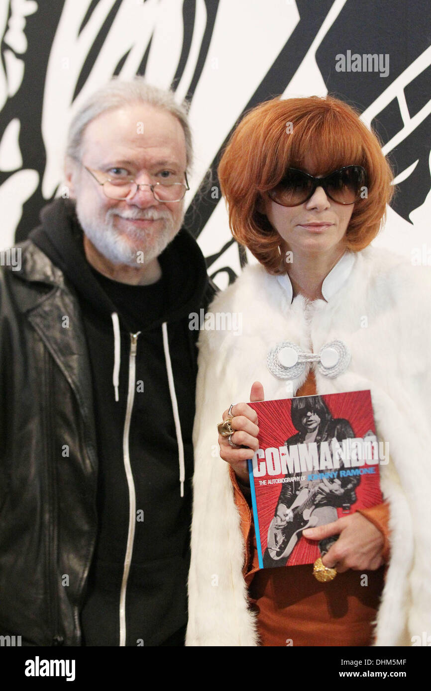 Linda Ramone wife of the late punk rock legend, Johnny Ramone,  promotes his autobiography "Commando" at Bookmarc in  West Hollywood, California - 27.04.12 Stock Photo