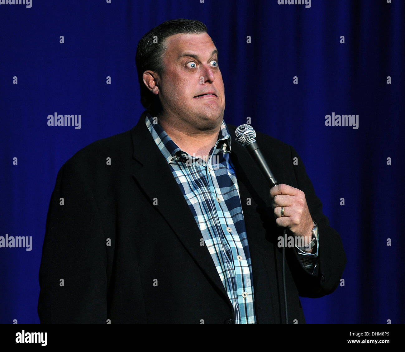 Billy Gardell performing at the Seminole Hard Rock Hotel and Casino