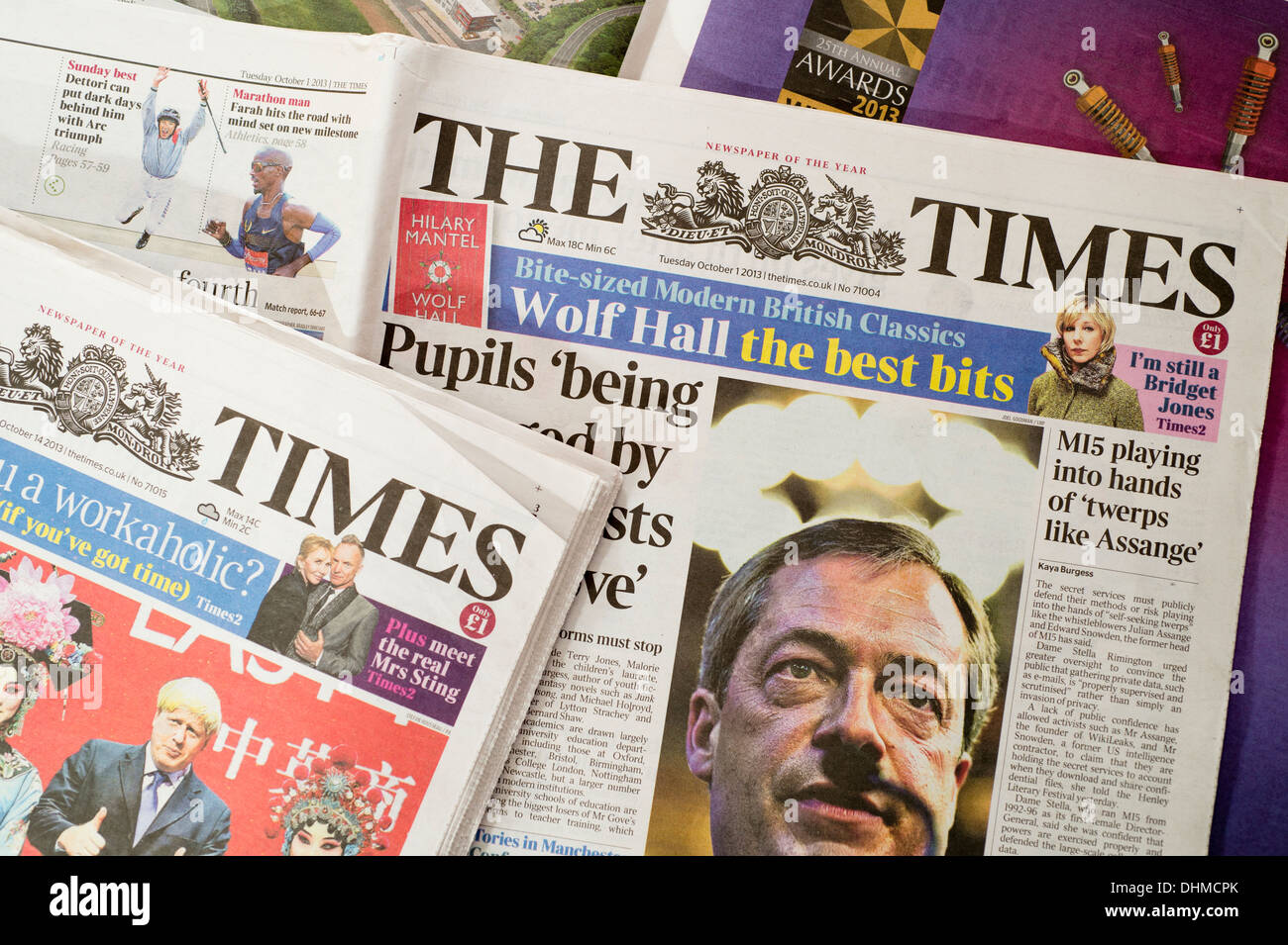 The times uk national press daily newspaper headline front pages