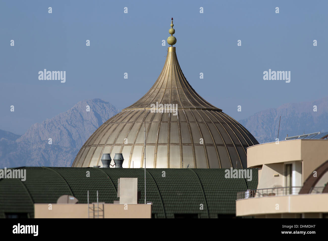 Roof cupola on the Taurus Mountains Stock Photo