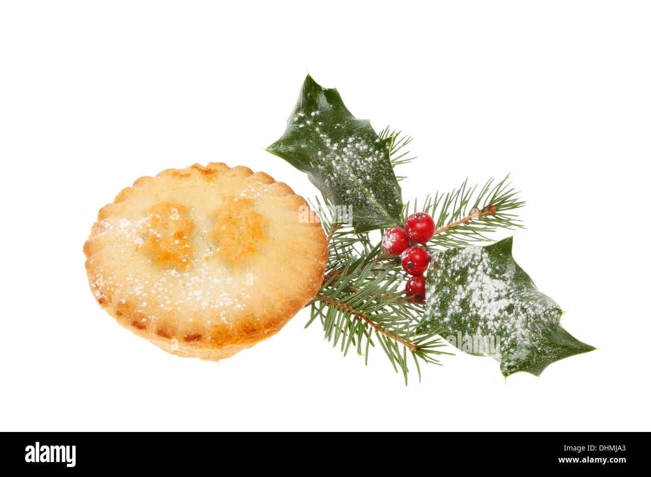 Dusted mince pie hi-res stock photography and images - Alamy