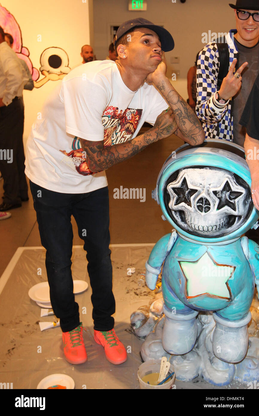 Chris Brown Ron English Dum Figure | eBay