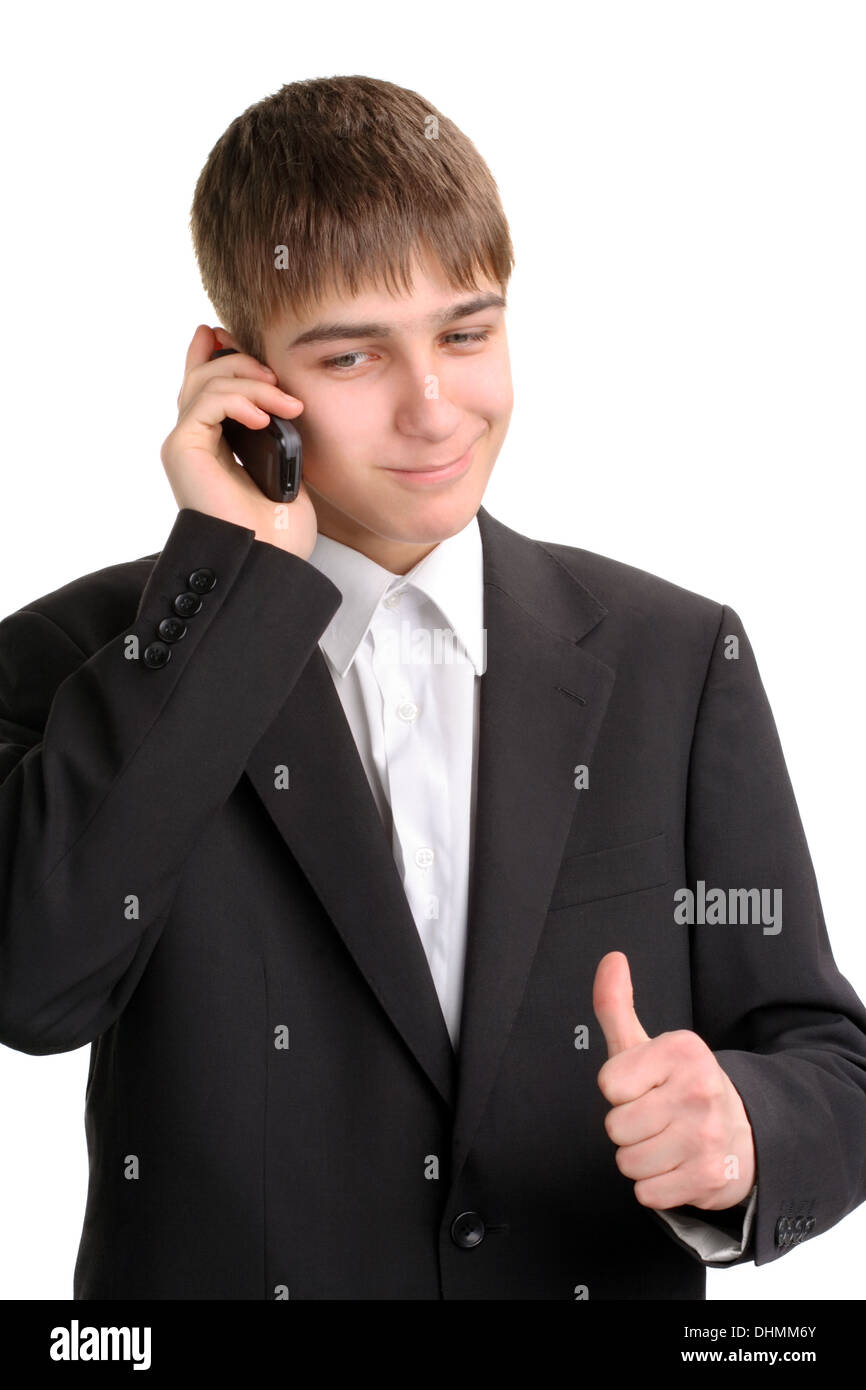 Successful teen smiling hi-res stock photography and images - Alamy