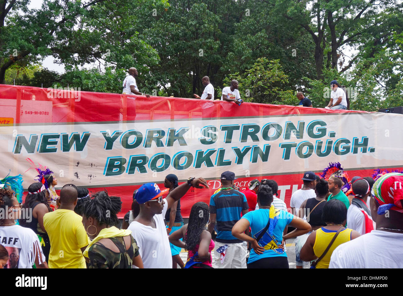 West Indian day parade Brooklyn New York Stock Photo Alamy