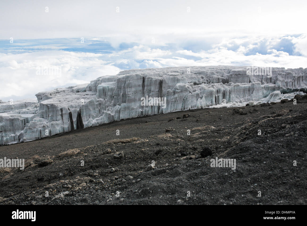Highest free standing mountain in the world hires stock photography
