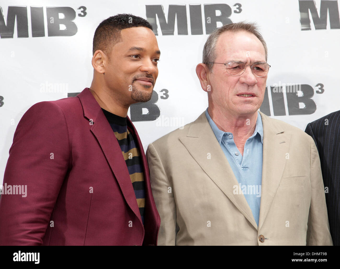 Will Smith and Tommy Lee Jones 'Men In Black 3' Photocall in Beverly Stock  Photo - Alamy