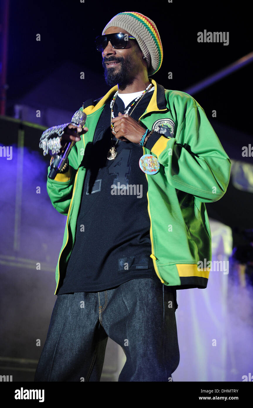 Snoop Dogg performing at Sunfest West Palm Beach, Florida - 03.05.12 Stock Photo