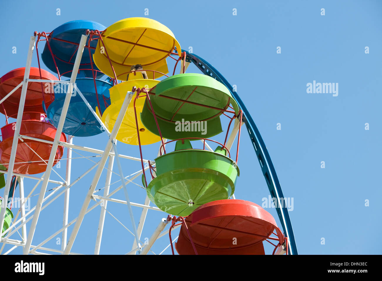 Empty Ferris wheel Stock Photo - Alamy