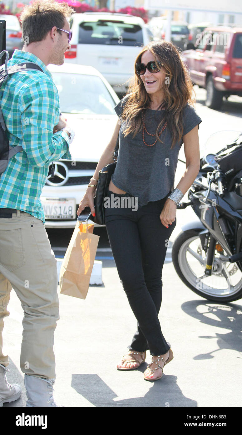 Robin Antin out and about in West Hollywood Los Angeles, California