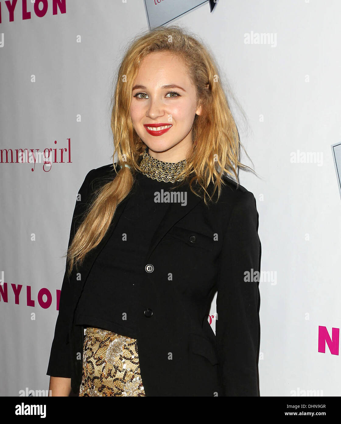 Juno Temple NYLON Magazine Celebrates The Annual May Young Hollywood Issue at  The Roosevelt Hotel Hollywood, California - 09.05.12 Stock Photo - Alamy