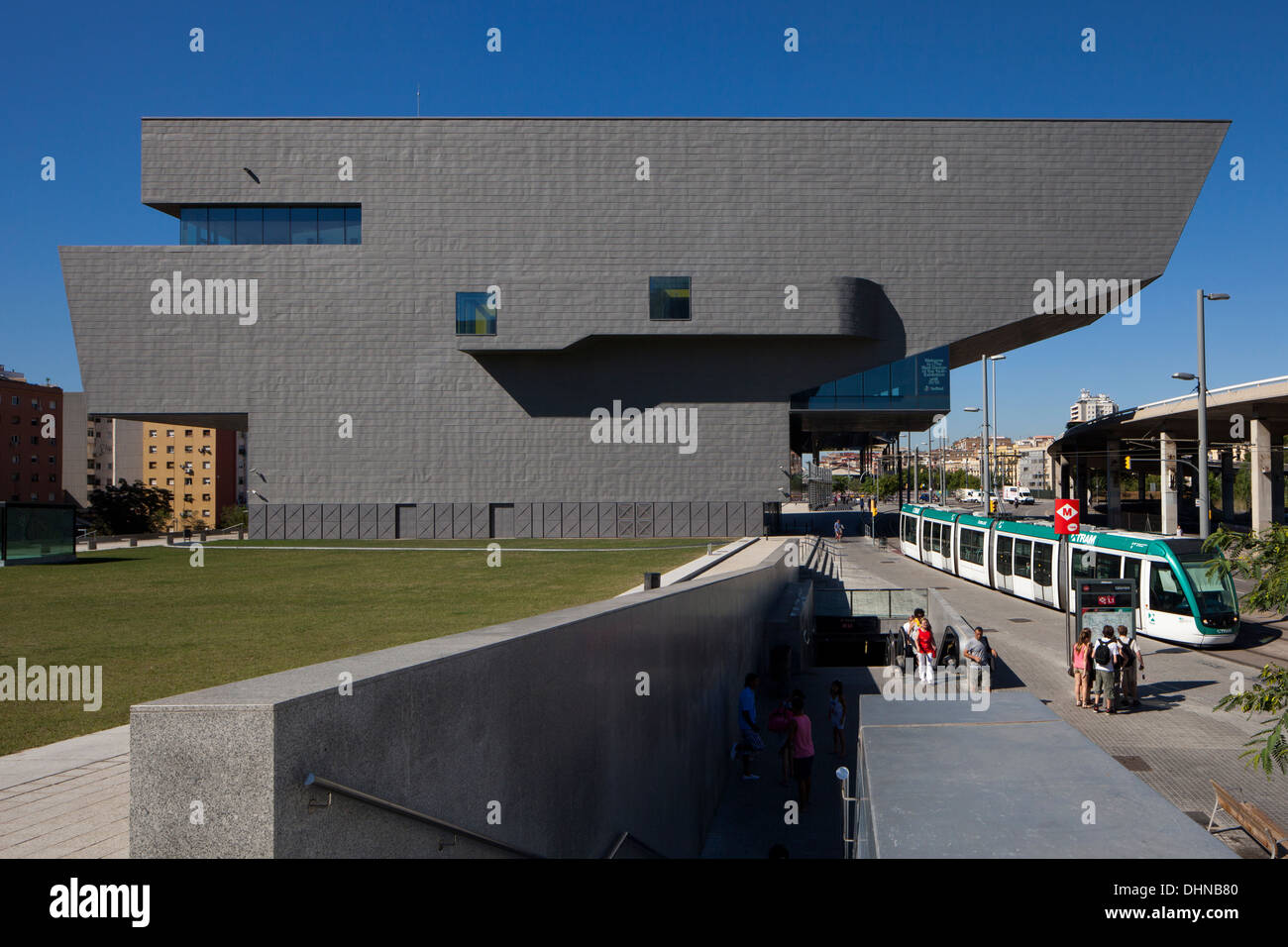 Barcelona Design Museum - Disseny Hub Barcelona Stock Photo