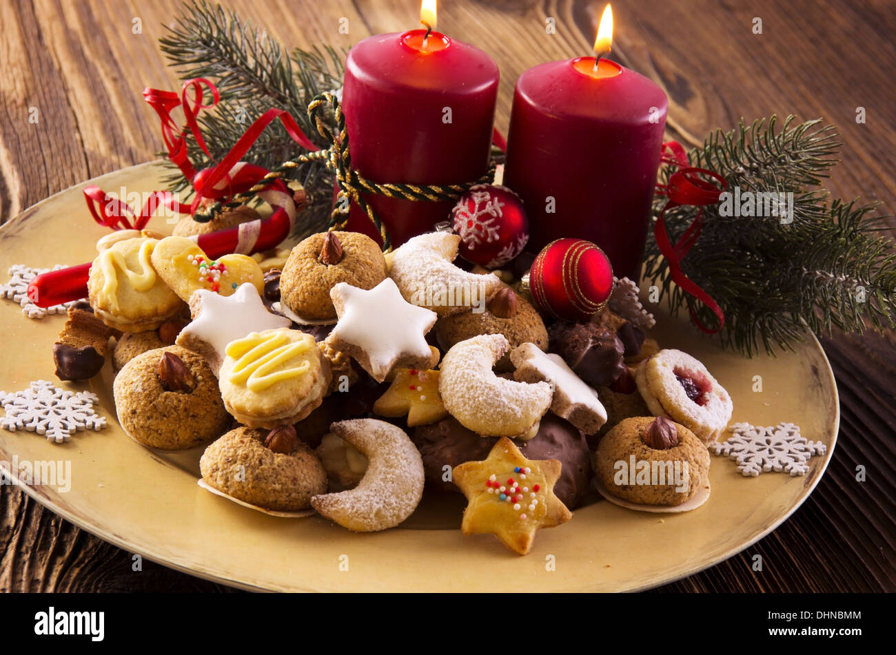 christmas sweets Stock Photo
