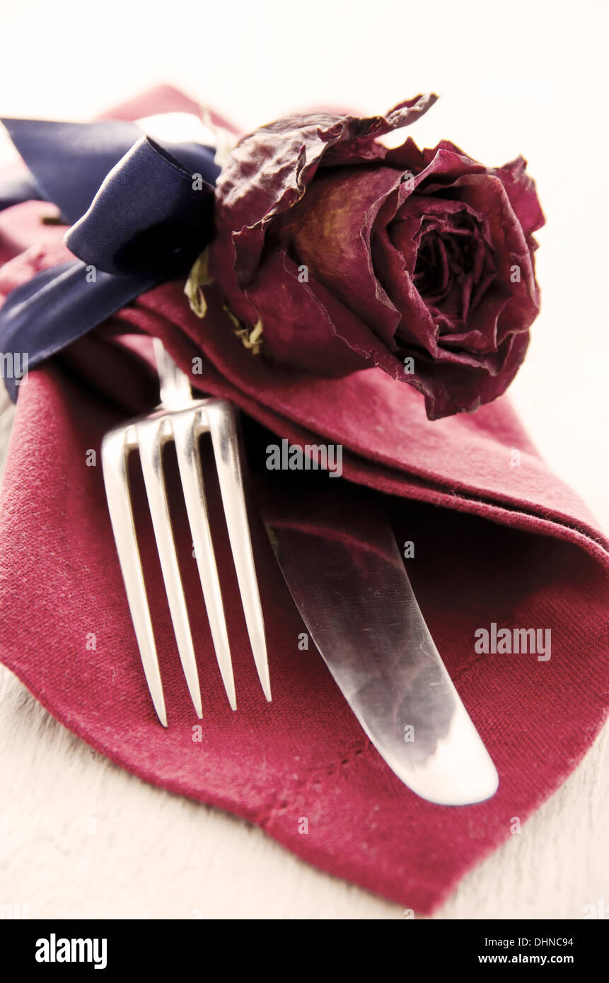 Silver service cutlery hires stock photography and images Alamy