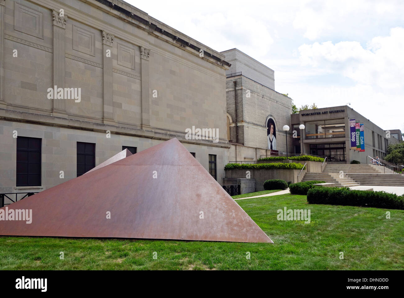 Worcester Art Museum gallery Stock Photo Alamy