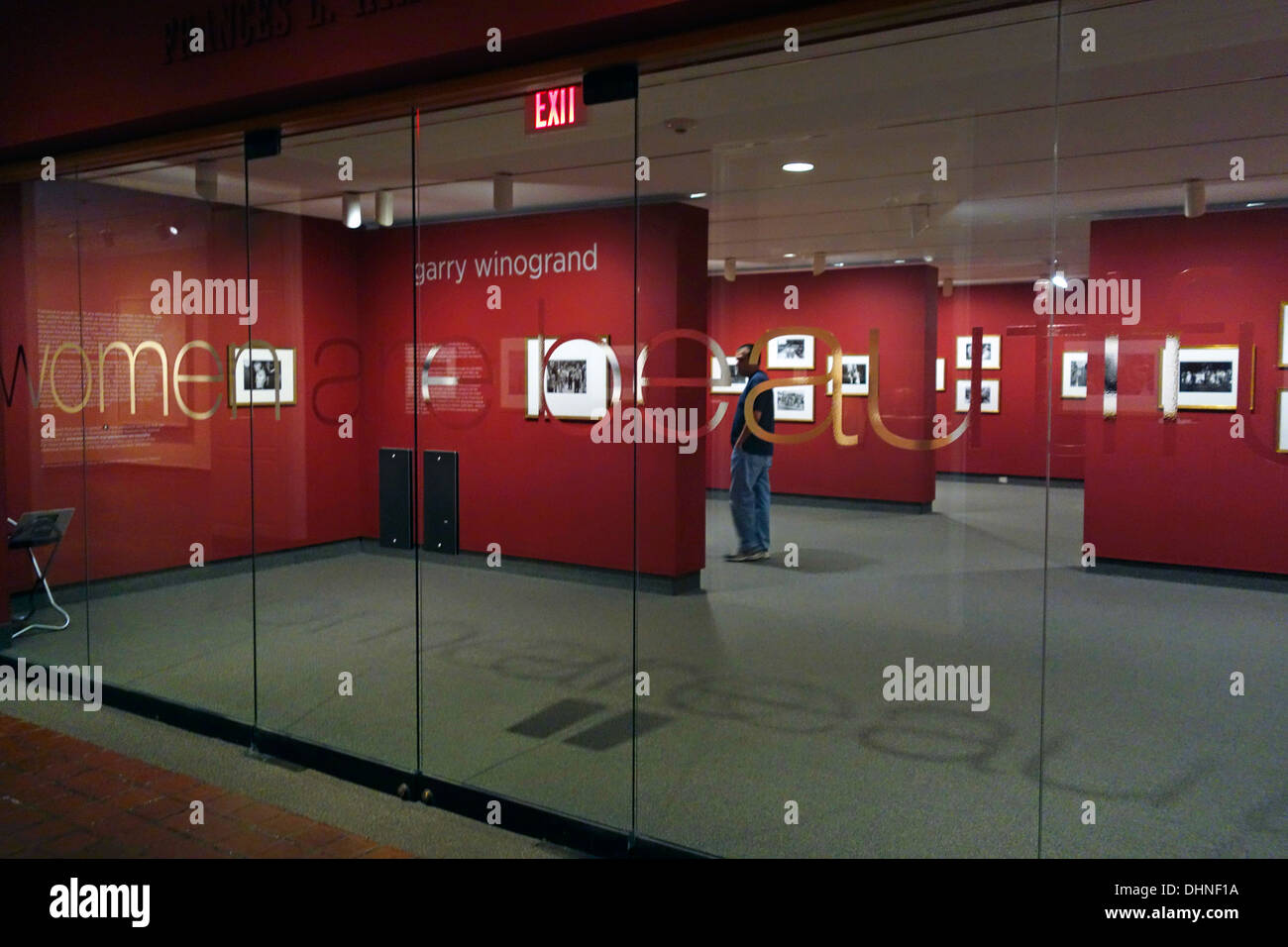 Worcester Art Museum gallery Stock Photo Alamy