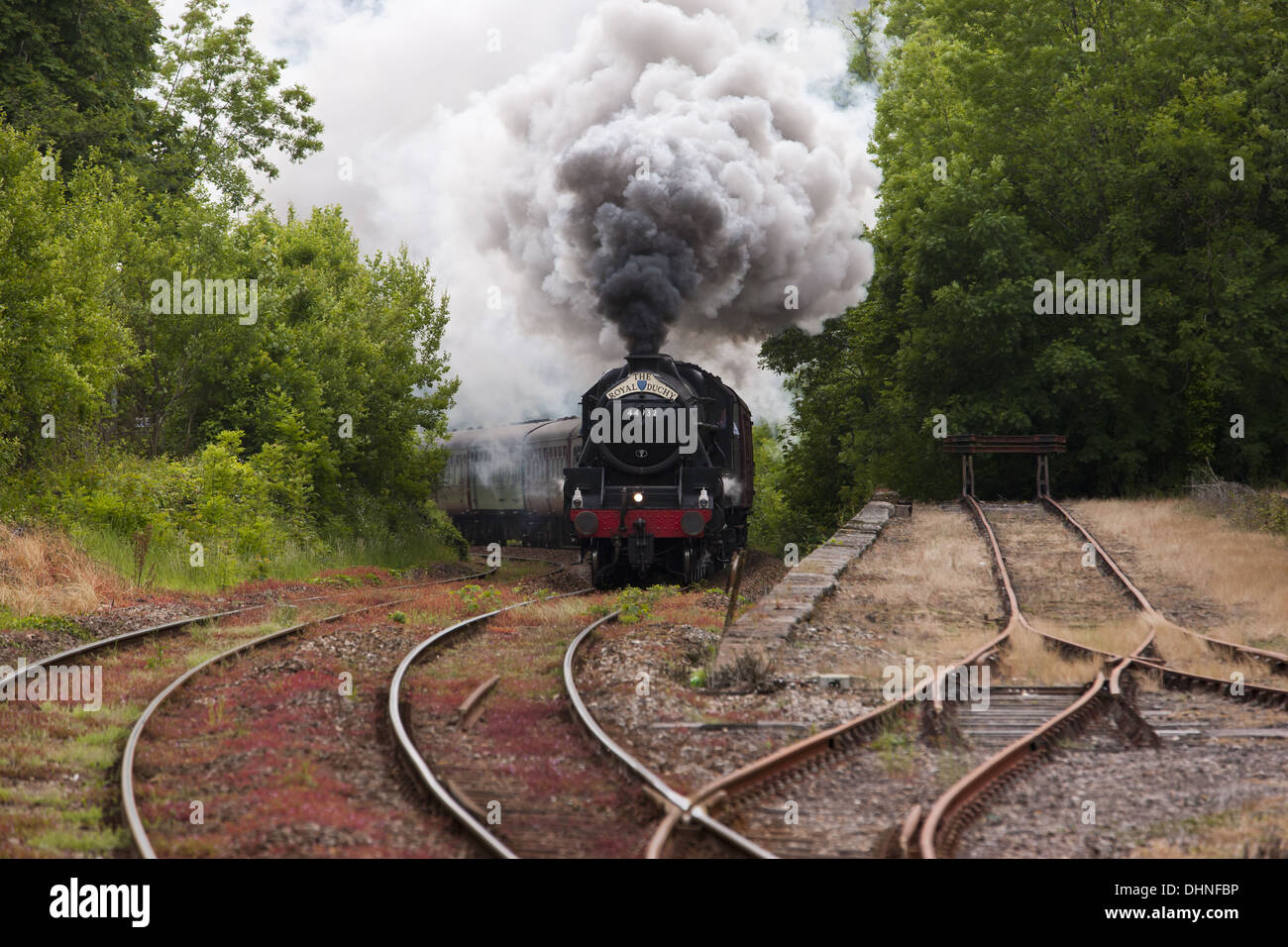 Bodmin steam engine carriages hi-res stock photography and images - Alamy