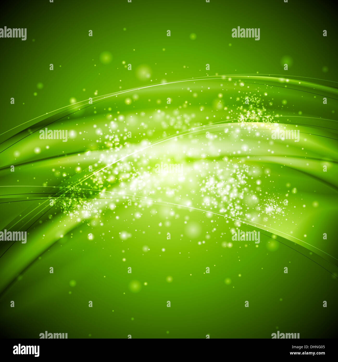 Shiny abstract waves. Vector background eps 10 Stock Photo - Alamy
