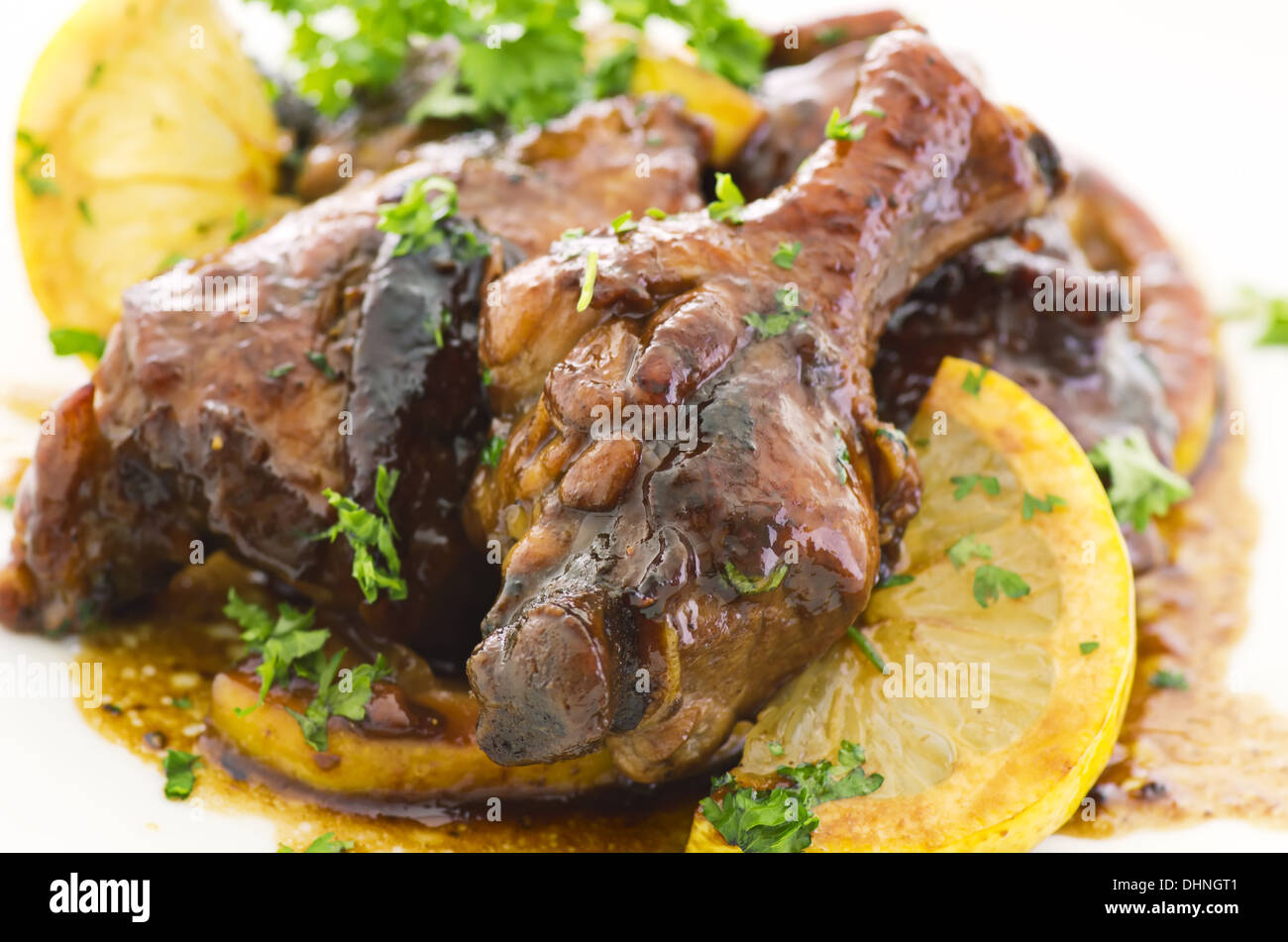 Lemon chicken hires stock photography and images Alamy