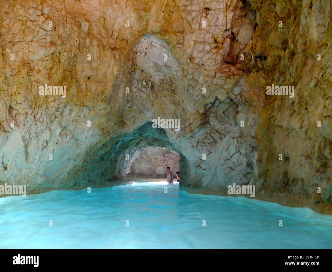 Miskolc , Hungary 10th, November 2013 Miskolc Topolca cave baths with