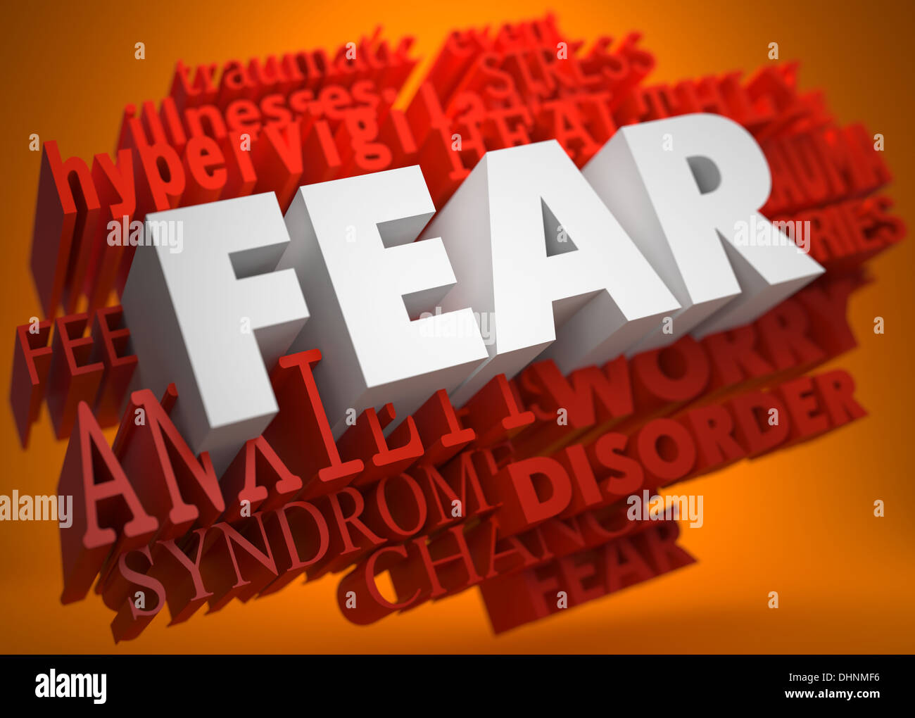 Fear Concept. Stock Photo