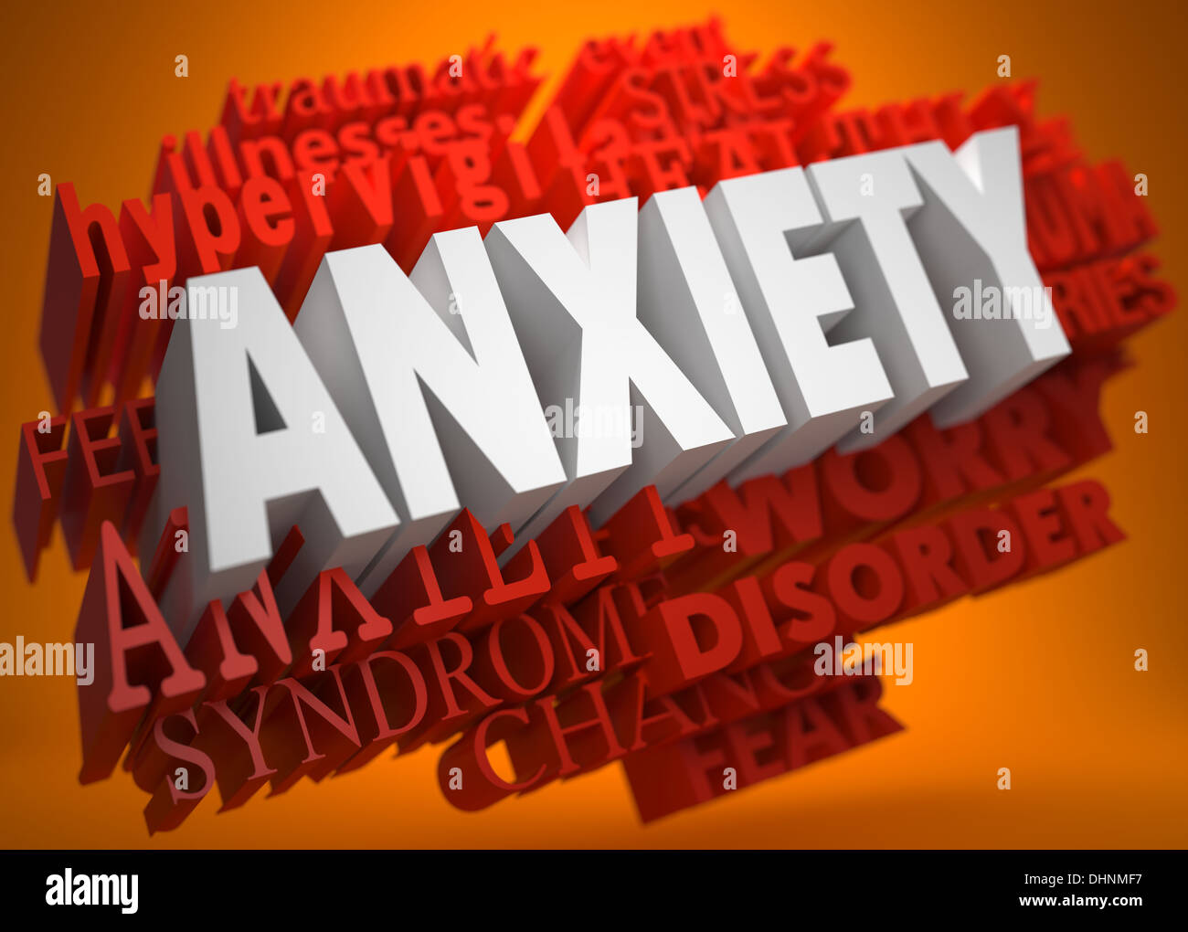 Anxiety Concept. Stock Photo